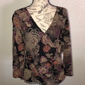 Patterned dress shirt